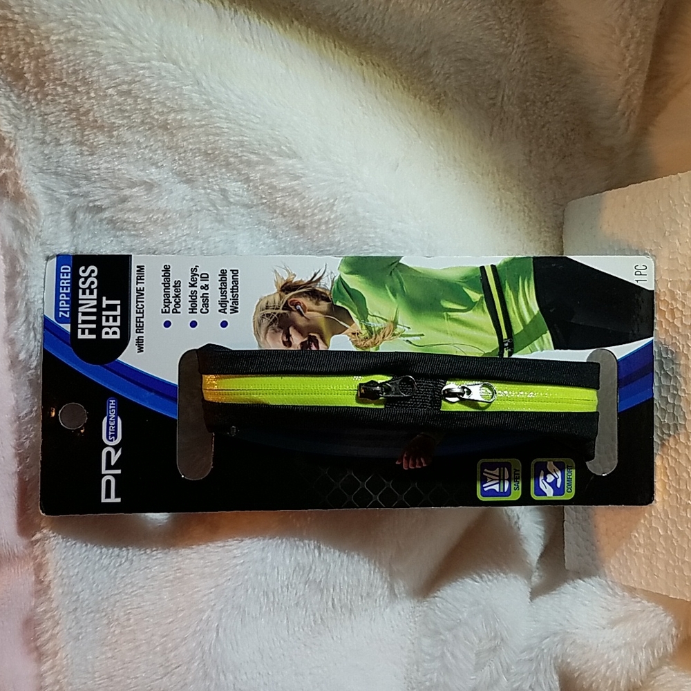 Pro Strength Zippered Fitness Belt.  NEW...